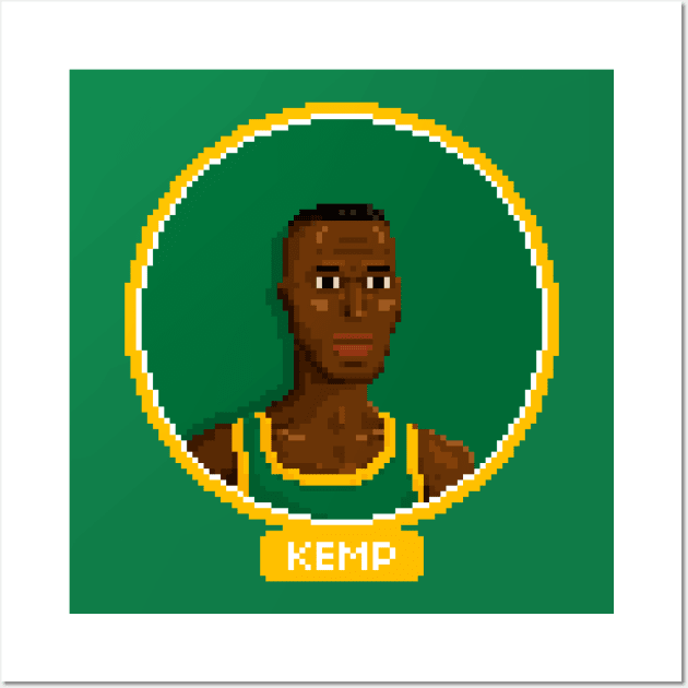 Kemp Wall Art by PixelFaces